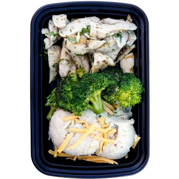 Italian Herb Grilled Chicken, Mashed & Broccoli