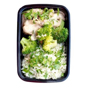 Chipotle Chicken, Rice & Broccoli