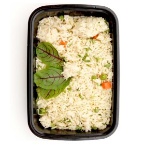Rice Pilaf with Peas & Carrots
