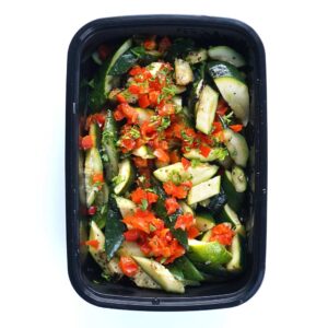 Grilled Zucchini and Peppers