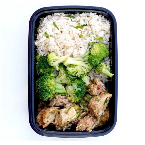 Tropical Chicken, Rice & Broccoli