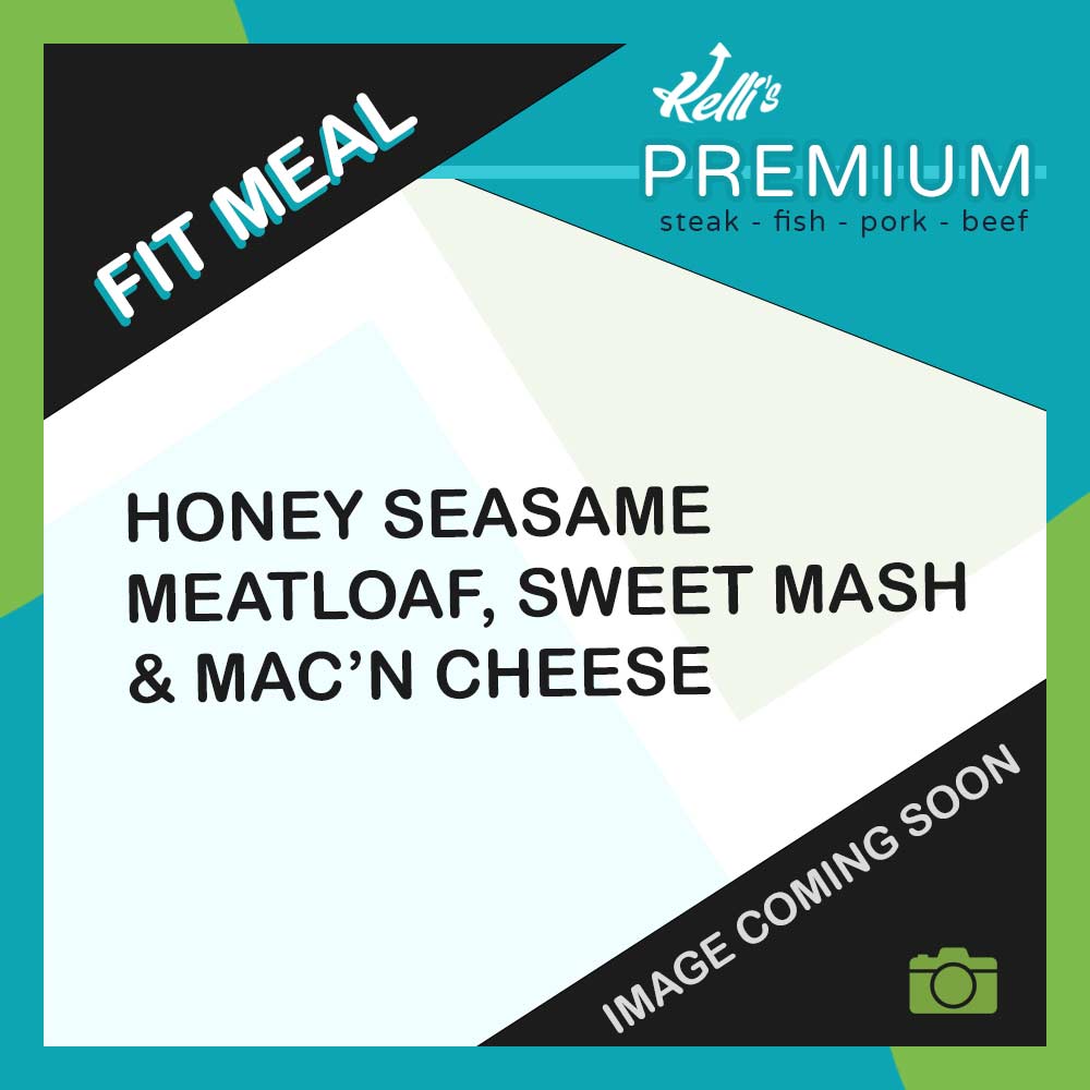 Honey Sesame Meatloaf, Sweet Mash & Mac'n Cheese