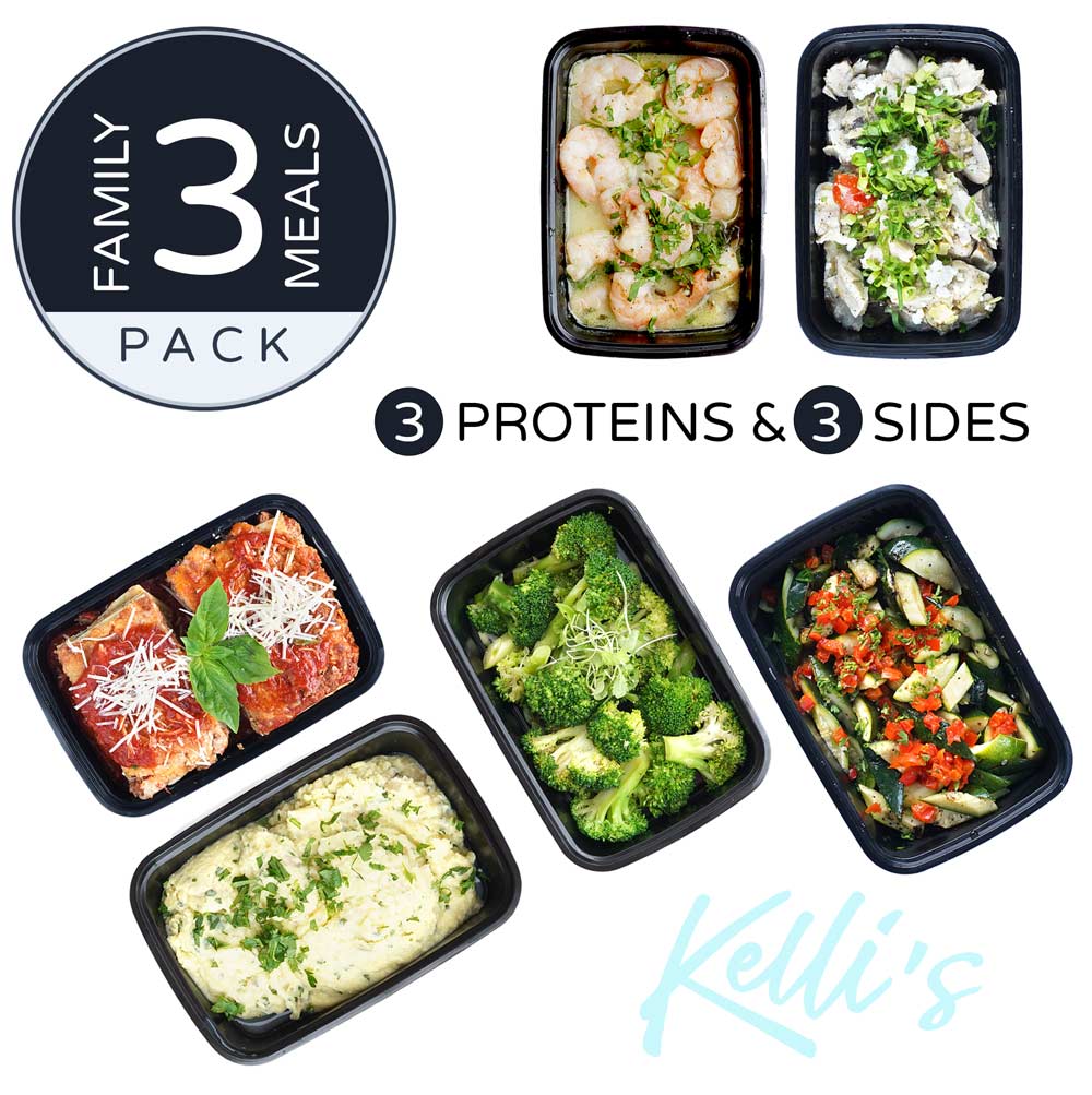3 Family Meals by Kelli's Meal Prep