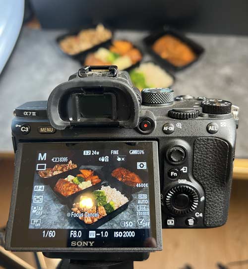 Meal Prep Photography for Kellis Meal Prep