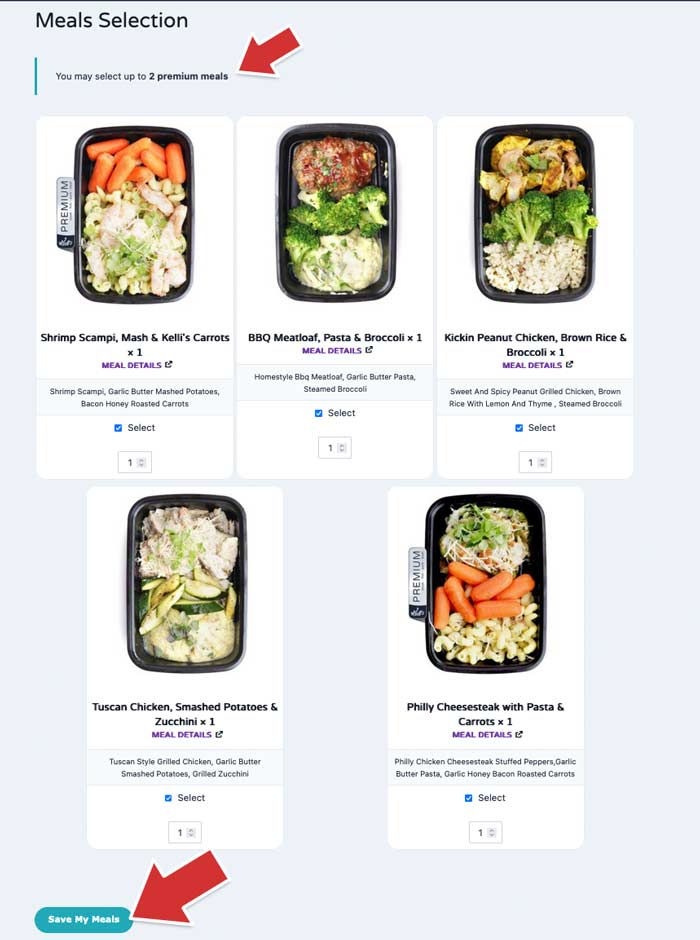 Select Meals